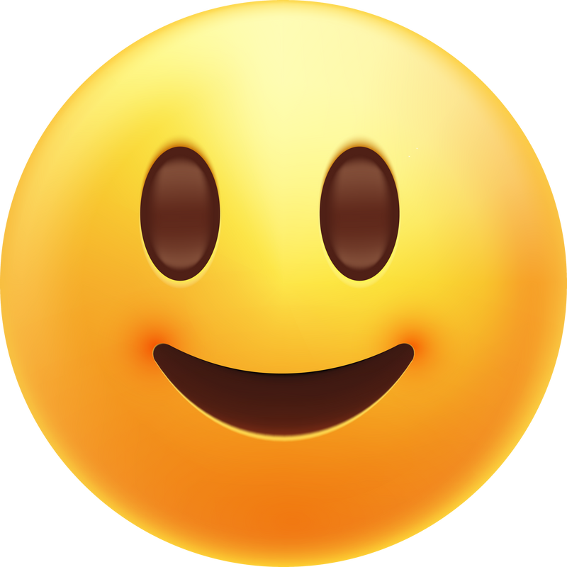 3D Smile Emoji